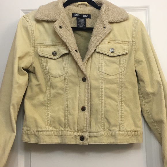 Roots Jeans Jackets & Blazers - ROOTS JEANS Sherpa Cordouroy Jacket